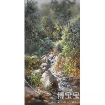 杨晓东《水从山上来》 类别: 油画X