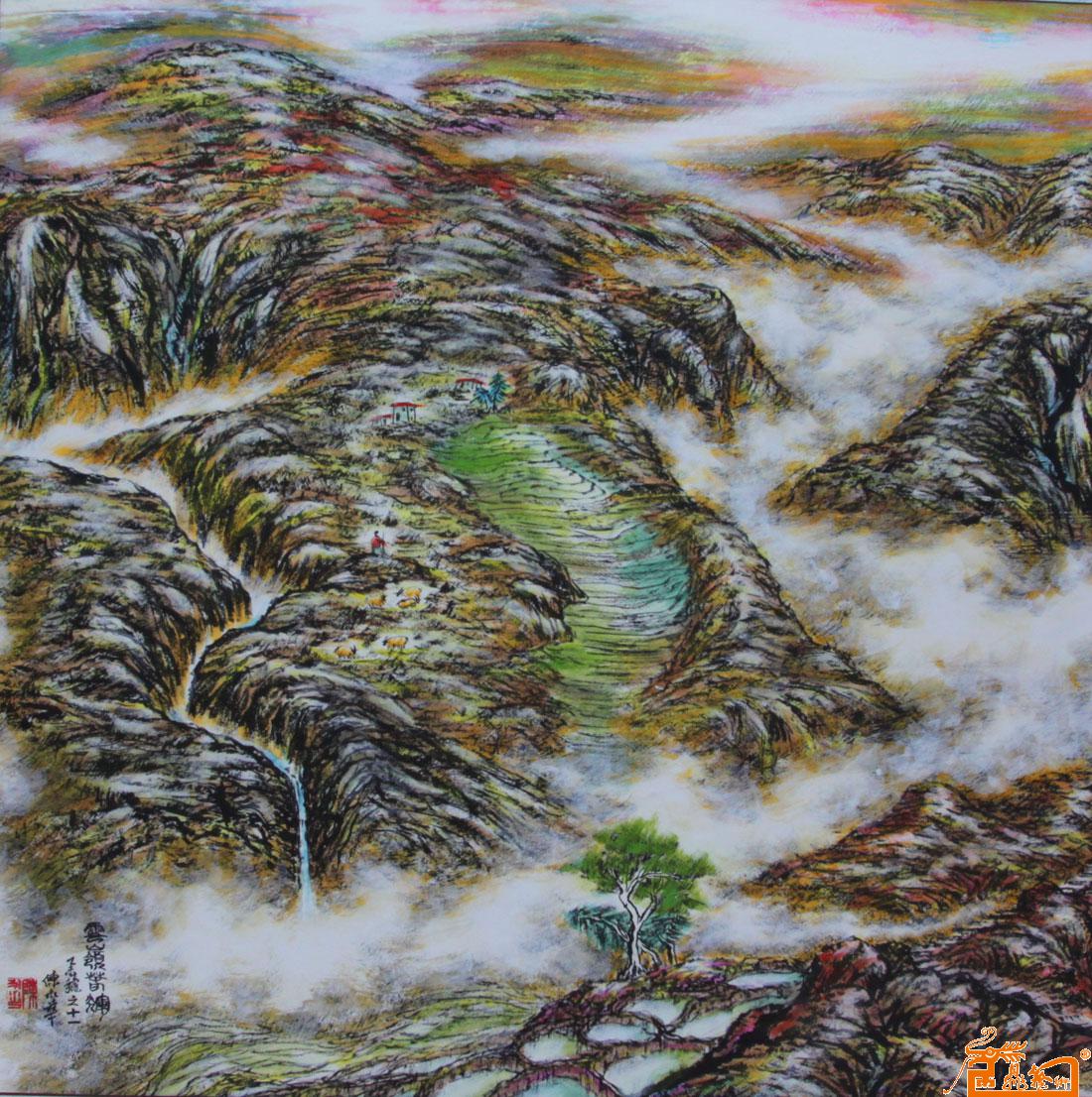 云嶺春辉.11-中国亮彩山水画